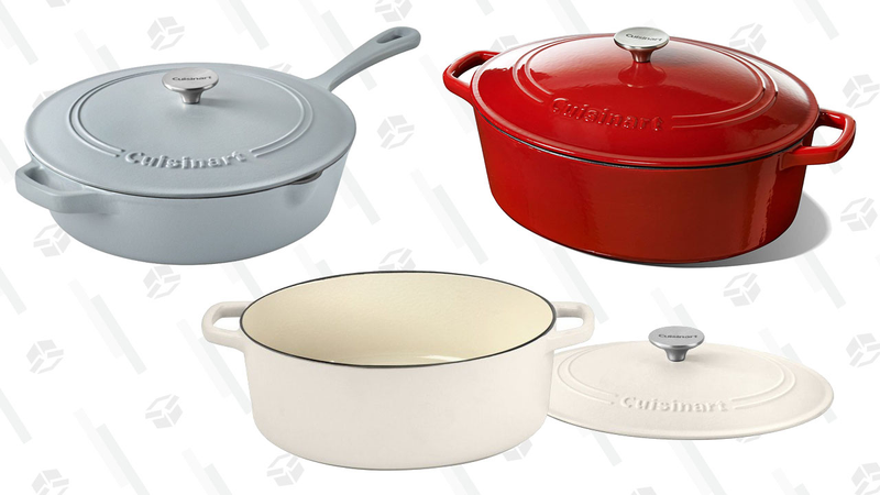 Gold Box de cazuelas de hierro de Cuisinart | AmazonGráfico: Chelsea Stone